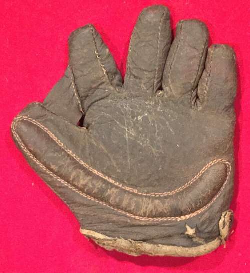 Early 1900's Spalding Crescent Glove Front