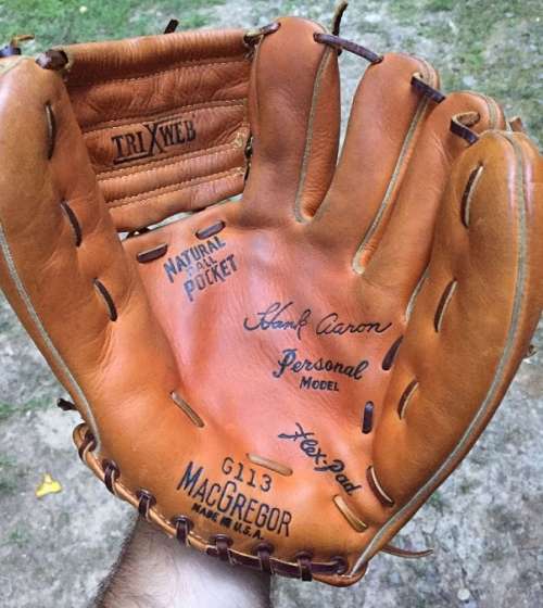 Hank Aaron MacGregor G113 Personal Model Front