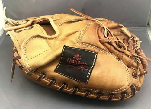 Danny Baich Nokona Catchers Mitt Back